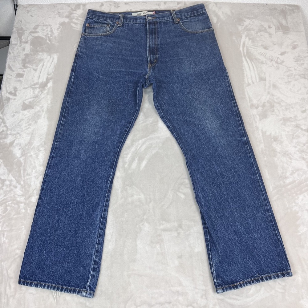 Vintage Y2K Levis 517 Jeans Mens 40x30 Blue Denim Bootcut Western Americana‎